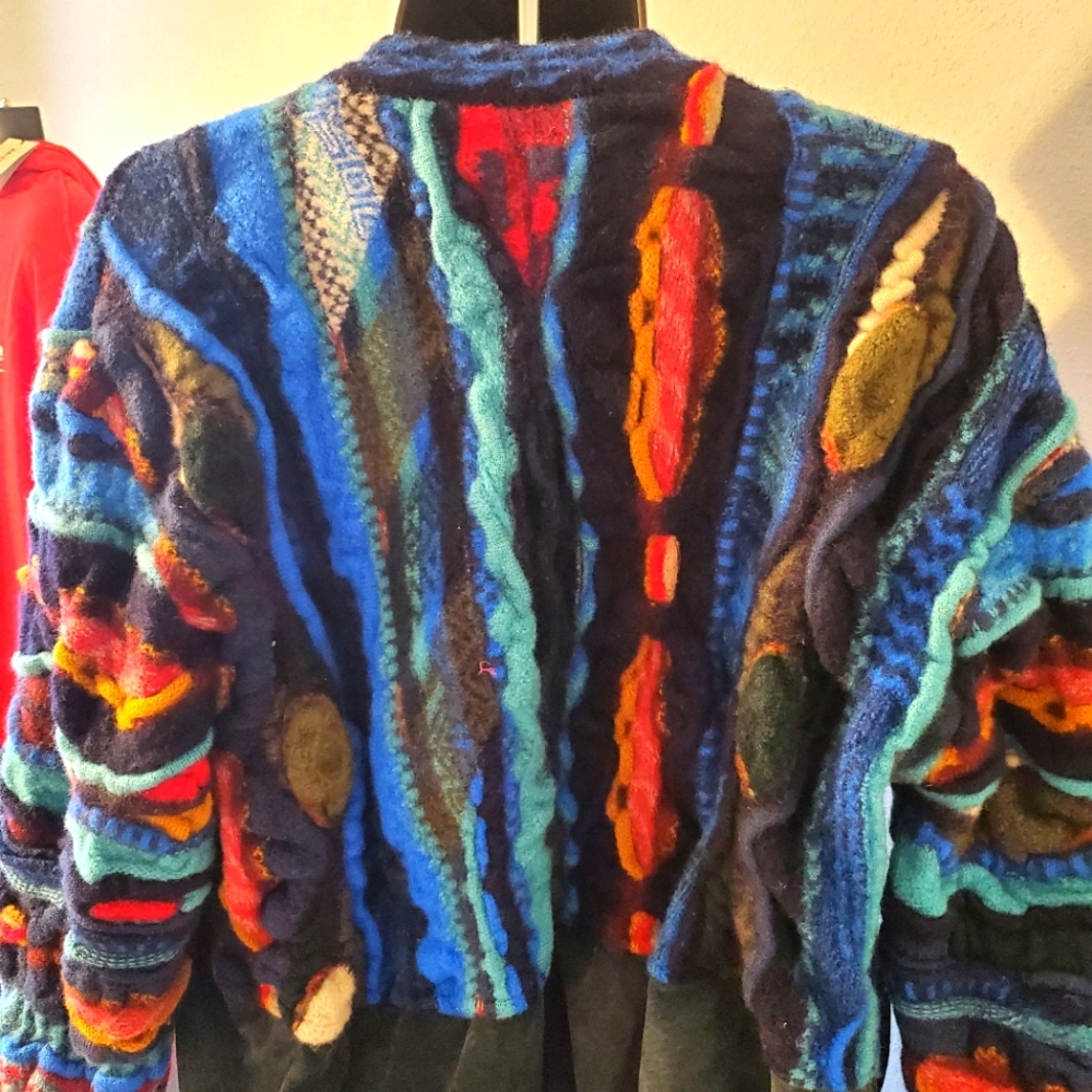 Authentic Vintage Coogi Button Up Wool Sweater - image 7